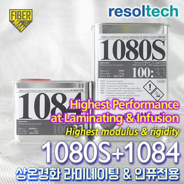 리졸텍 1080S+1084, 하이퍼포먼스 라미네이팅 & 인퓨전 에폭시시스템